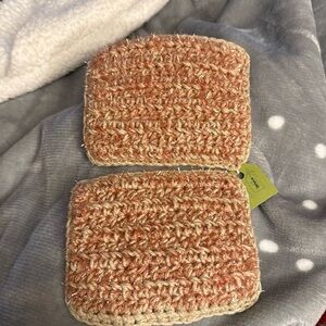 Handmade Crochet scrubbies set of 2
